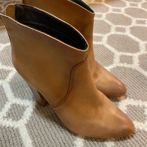 Steve Madden Leather Heels Booties